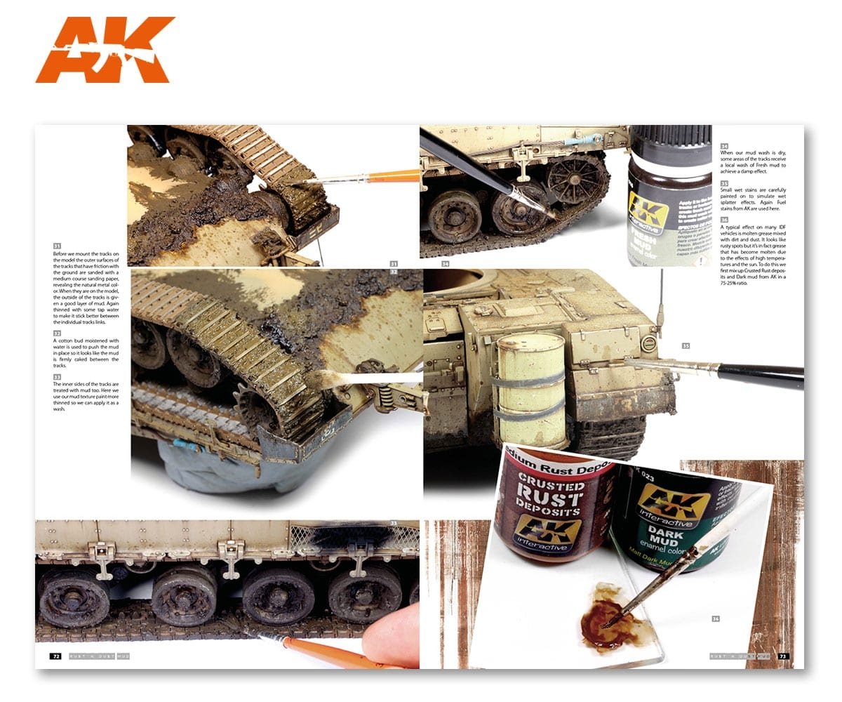 AK Interactive AK253 MUD (RUST &amp;amp; DUST SERIES VOL.1) (English) – image 5