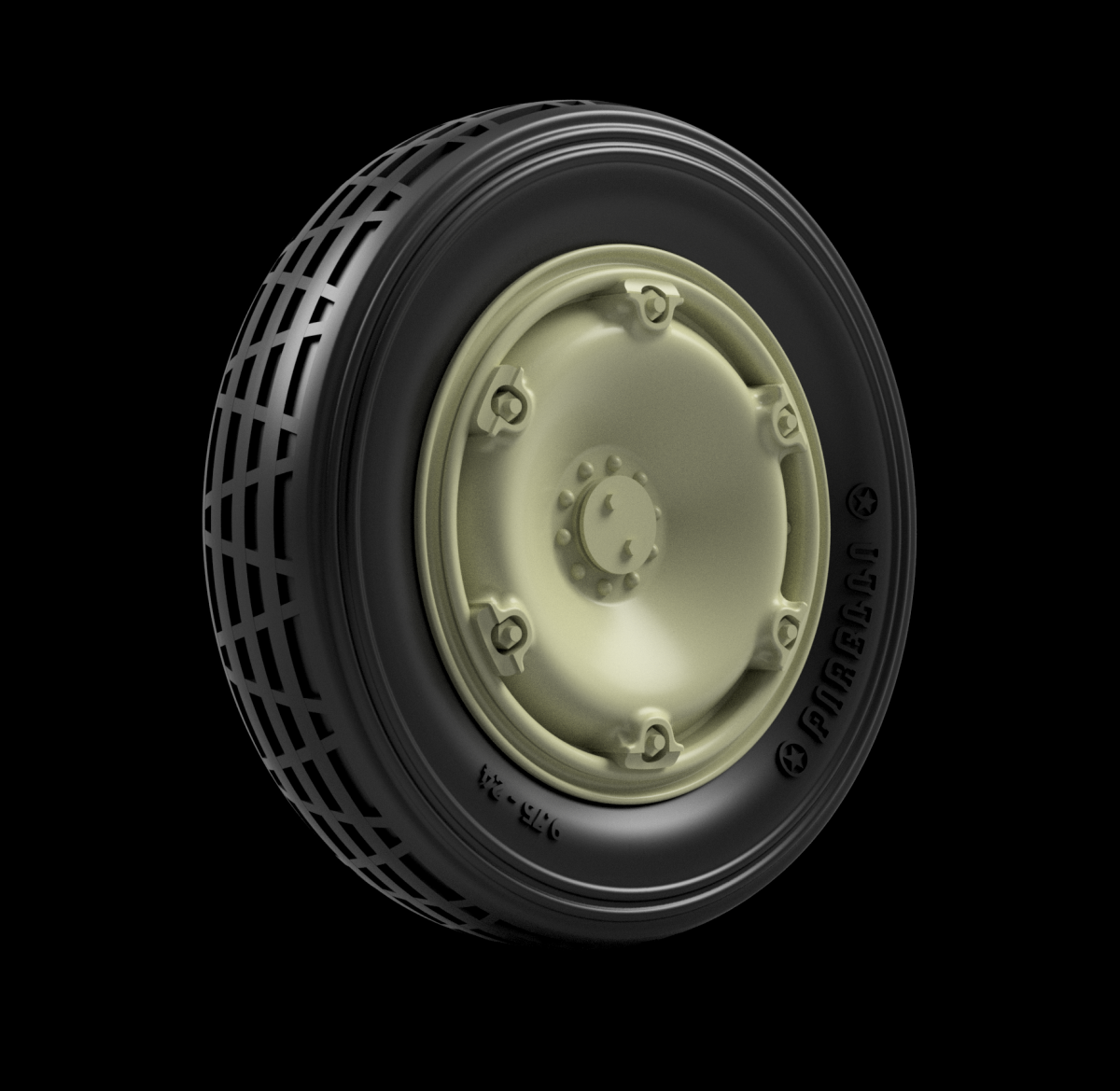 Panzer Art RE35-806 Autoblinda 40/41 Road wheels (Pirelli Libia) 1/35 – image 4
