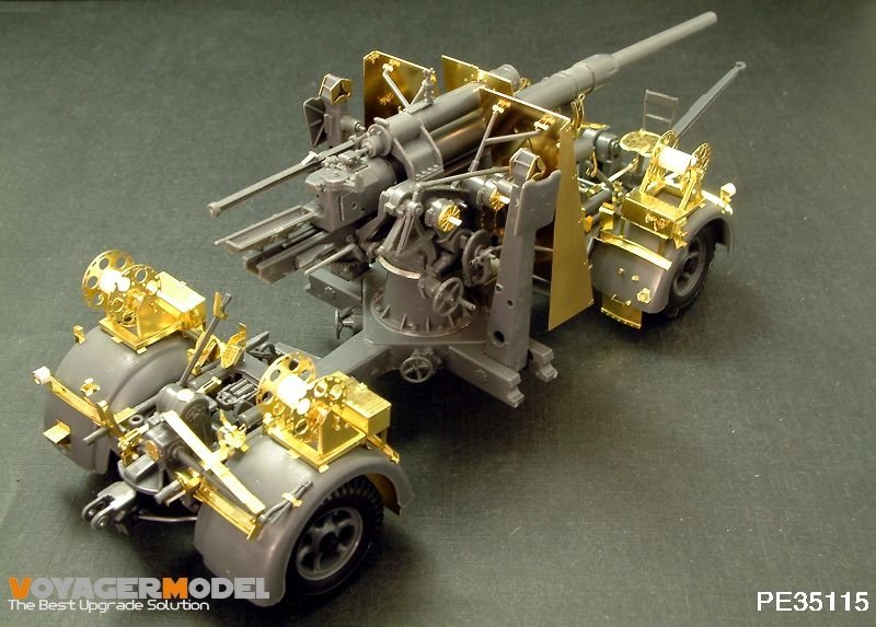 Voyager Model PE35115 88mm FLAK 36/37 wih Zundapp (For TAMIYA 35017/35283) 1/35 – image 2