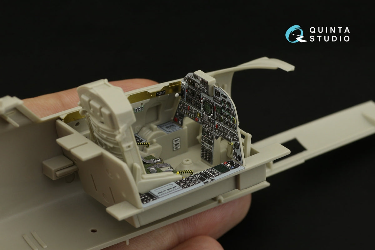Quinta Studio QD32086 F-5E-3/RF-5E 3D-Printed colored Interior on decal paper (for KittyHawk kit) 1/32 – image 9