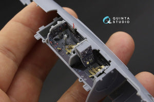Quinta Studio QD48163 Me 262B-1a/U1 3D-Printed &amp;amp; colored Interior on decal paper (for HobbyBoss kit) 1/48 – image 3