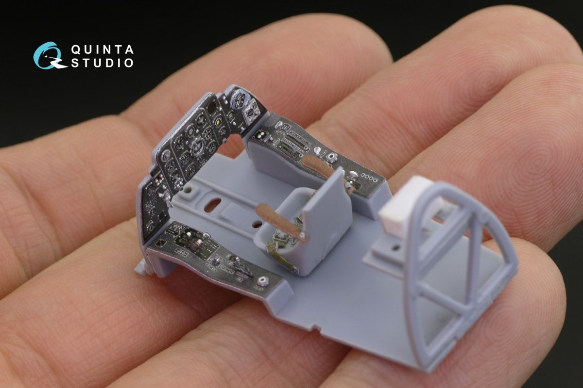 Quinta Studio QD48015 La-11 3D-Printed &amp;amp; colored Interior on decal paper (ARK) 1/48 – obrázek 11