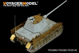 Voyager Model PE35803 WWII German Pz.Kpfw.IV Ausf.J (mit Panther F turret) For DRAGON 6824 1/35 – Bild 5