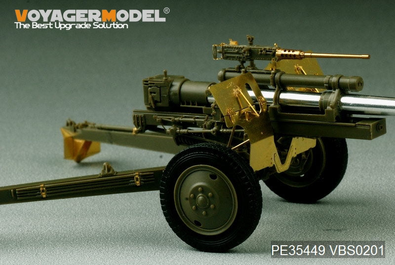 Voyager Model PE35449 WWII US 3inch M5 ATG/w M1 or 105mm Howitzer M2A1Carriage 2in1 For AFV CLUB 35S64 and 35160 1/35 – Bild 7