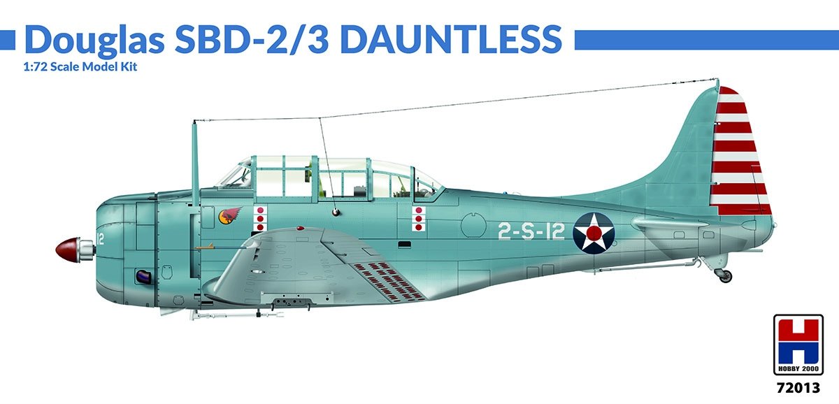 Hobby 2000 72013 Douglas SBD-2/3 Dauntless 1/72