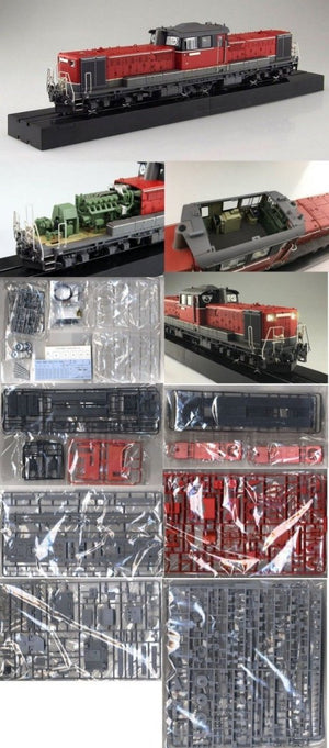 Aoshima 00998 Diesel locomotive DD51 Super Detail 1/45 – obrázek 2