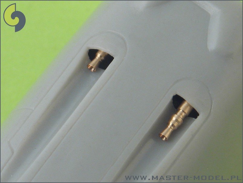 Master AM-48-009 Bf 109 E3 - E9, T armament set (MG 17 tips, MG FF barrels) 1/48 – image 2