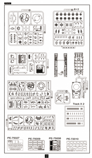 Modelcollect UA72193 Soviet T-80 Main Battle Tank 1970S-1990S N in1 1/72 – image 9