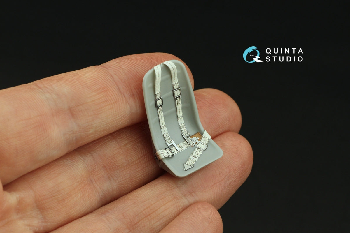 Quinta Studio QR+32034 WWII US fighter seat belts (with metal buckles) (All kits) 1/32 – obrázek 5