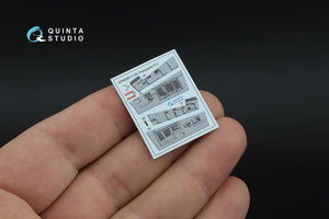 Quinta Studio QD48596 F-15E 3D-Printed &amp;amp; colored Interior on decal paper (Hasegawa) 1/48 – image 2