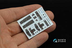 Quinta Studio QD48223 F-104S/ASA 3D-Printed &amp;amp; colored Interior on decal paper (Kinetic) 1/48 – image 4
