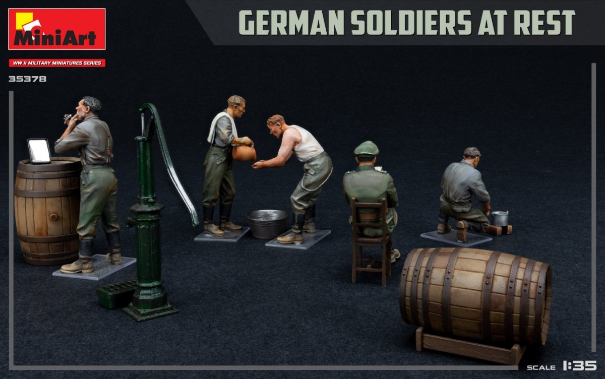 MiniArt 35378 GERMAN SOLDIERS AT REST. SPECIAL EDITION 1/35 – Bild 5