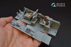 Quinta Studio QD32087 Ju87 D/G 3D-Printed &amp;amp; colored Interior on decal paper (Trumpeter) 1/32 – imagen 7