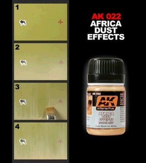 AK Interactive AK022 Africa Dust Effects 35ml – Bild 2