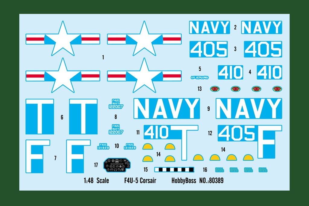 Hobby Boss 80389 F4U-5 Corsair 1/48 – image 4