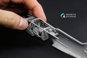 Quinta Studio QD48066 La-5FN 3D-Printed &amp;amp; colored Interior on decal paper (for Zvezda kit) 1/48 – image 4