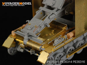 Voyager Model PE35313 WWII German 150mm s.IG.33(Sf) auf Pz.Kpfw.I Ausf.B Basic For DRAGON 6259 1/35 – image 3