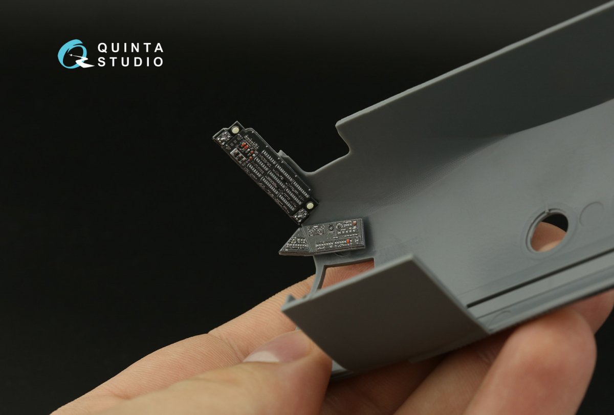 Quinta Studio QDS-48381 Mi-17 3D-Printed &amp;amp; colored Interior on decal paper (AMK) (Small version) 1/48 – image 11