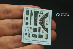 Quinta Studio QD48459 F4F-3 early 3D-Printed colored Interior on decal paper (Eduard) 1/48 – image 3