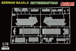 Freedom 16001 Sd.Kfz. 2 Kettenkraftrad Type HK 101 1/16 – immagine 7