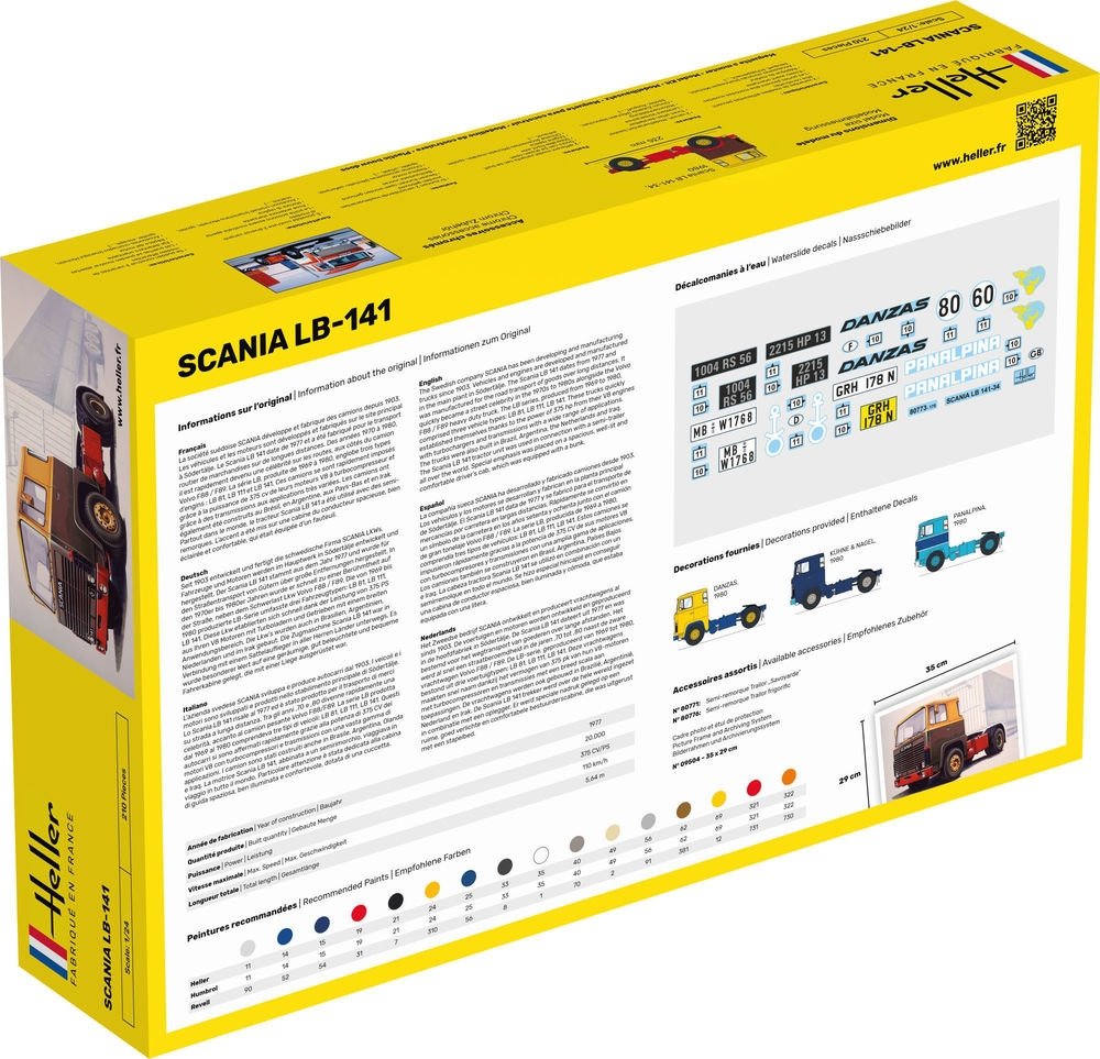 Heller 56773 Starter Kit - Truck LB-141 1/24 – image 2
