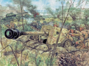 Italeri 6096 German PAK-40 Anti-Tank Gun w/ Crew 1/72