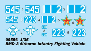 Trumpeter 09556 BMD-3 Airborne Infantry Fighting Vehicle 1/35 – image 3