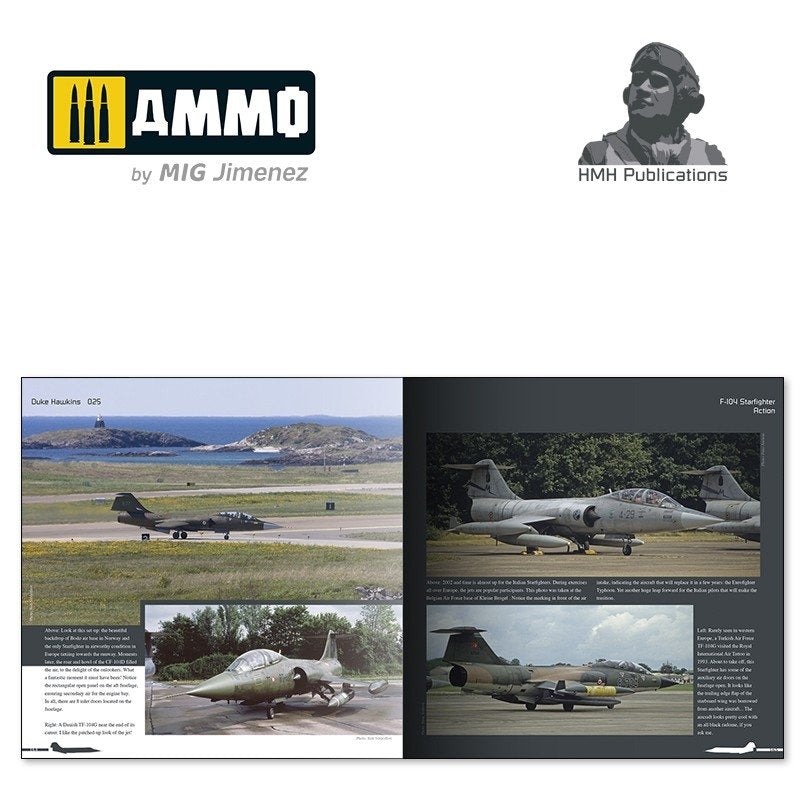 HMH Publications DH-025 Lockheed F-104 Starfighter Flying in Air Forces around the World (English version) – image 7