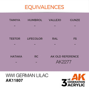 AK Interactive AK11807 WWI GERMAN LILAC – AIR 17ml – image 3