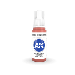 AK Interactive AK11203 FOUNDRY RED – METALLIC 17ml – Bild 2