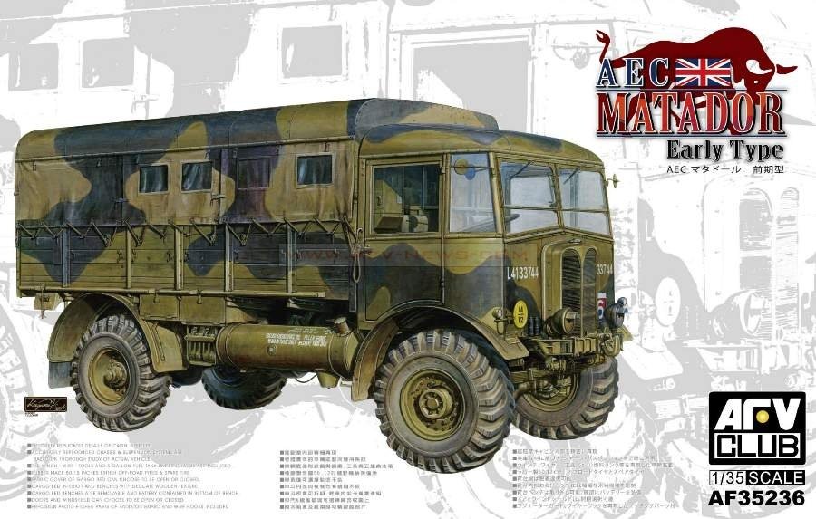 AFV Club 35236 AEC Matador Truck Early Type 1/35