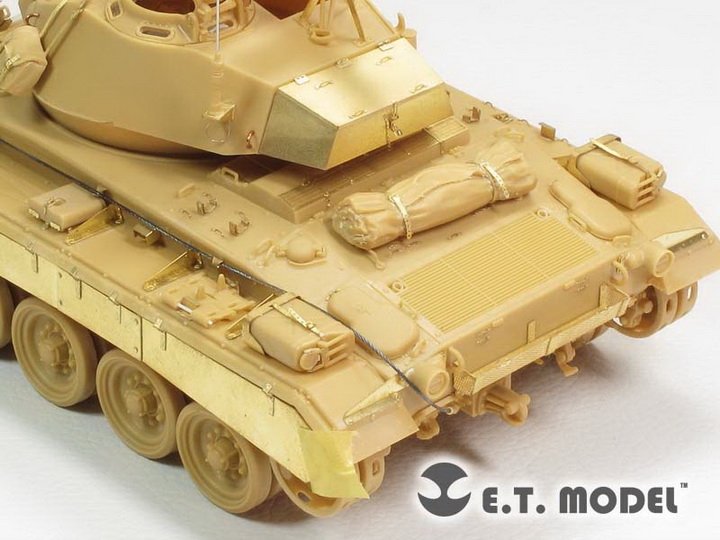 ET Model E35-136 WWII US Light Tank M-24 chaffee (Early Prod.) For Bronco 35069 1/35 – image 8