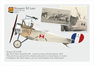 Maquette Cooper State Models 32014 Nieuport XI tardif 1/32 – image 8