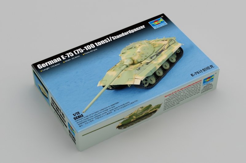 Trumpeter 07125 German E-75 (75-100 tons)/Standardpanzer 1/72 – image 2