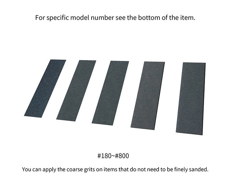 DSPIAE MSP-180 #180 DIE-CUTTING ADHESIVE SANDPAPER – image 2