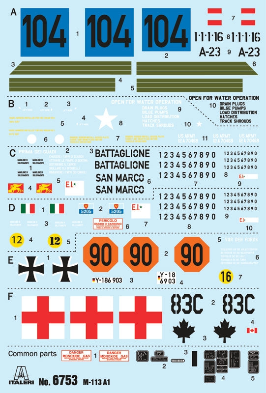Italeri 6753 M113A1 1/35 – obrázek 9
