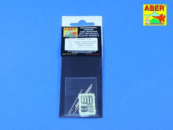Aber R-41 Barrel cleaning rods with brackets for Tiger I Tunisia 1/35 – image 3