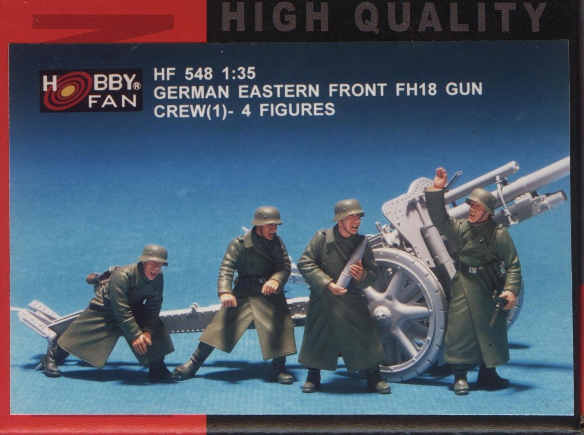 Hobby Fan HF548 GERMAN EASTERN FRONT CREW(I)-4 FIGURES 1/35 – Bild 2