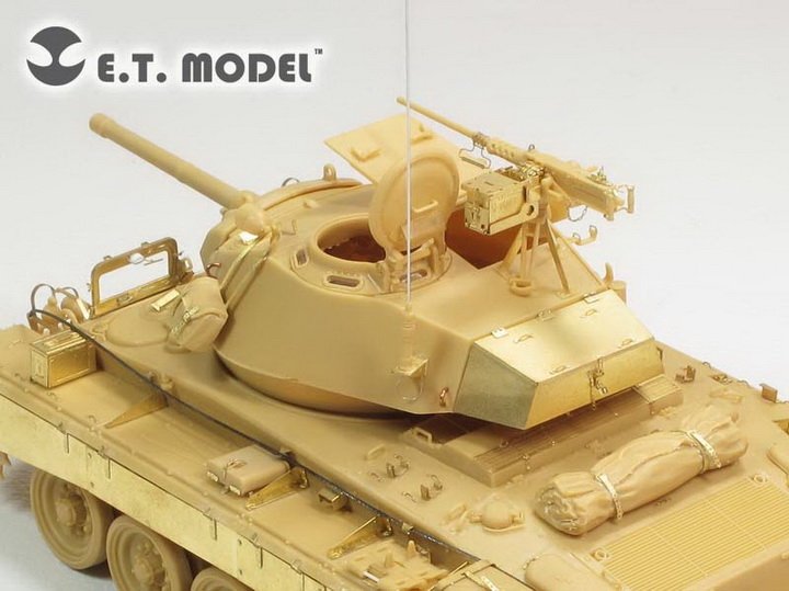 ET Model E35-136 WWII US Light Tank M-24 chaffee (Early Prod.) For Bronco 35069 1/35 – image 5