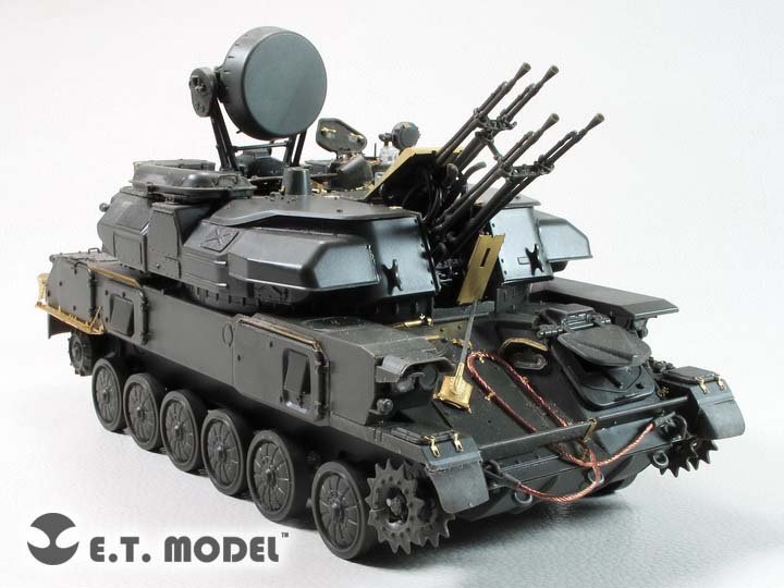 ET Model E35-252 Russian ZSU-23-4 Shilka Self-Propelled Anti-Aircraft Gun (For MENG TS-023) (1/35) – image 5