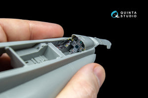 Quinta Studio QD48042 F/A-18A 3D-Printed &amp;amp; colored Interior on decal paper (for Kinetic) 1/48 – image 4