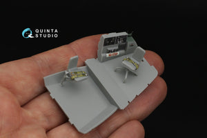 Quinta Studio QD48542 Boeing B-17F 3D-Printed &amp;amp; colored Interior on decal paper (HK models, Eduard) 1/48 – image 16