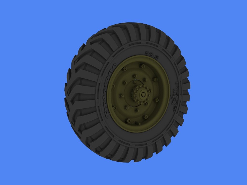 Panzer Art RE35-263 Humber Mk IV AC road wheels (Firestone) 1/35 – Bild 2