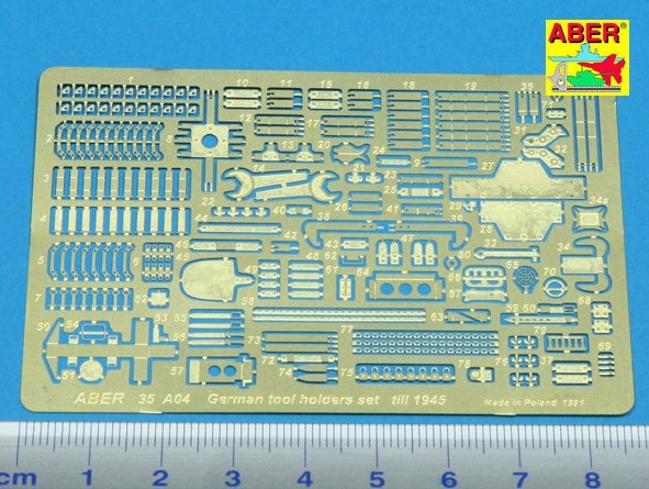 Aber 35A004 German Tool Holders to 1945 (1/35) – image 2