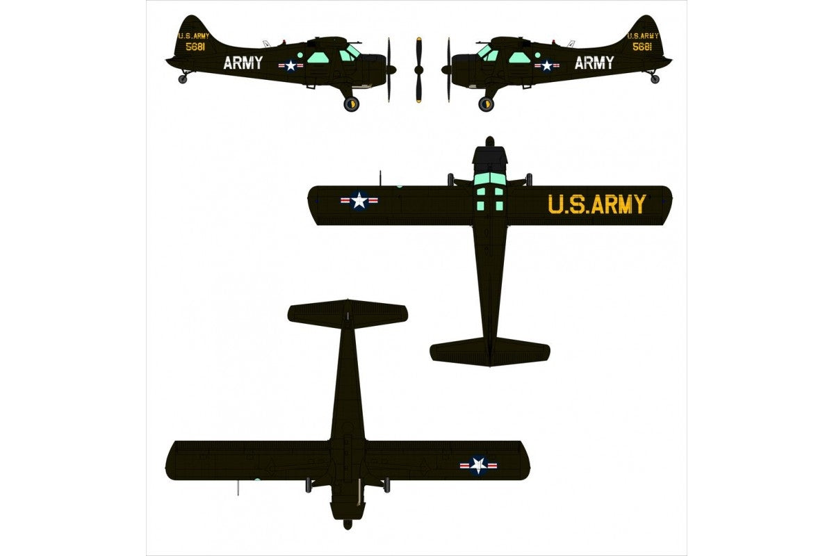 Dora Wings 48059 L-20A/U-6A Beaver 1/48 – imagen 7