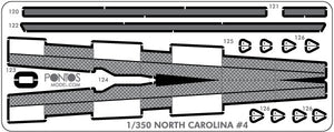 Pontos 35024WD1 USS BB-55 North Carolina Wooden Deck set 1/350 – image 2