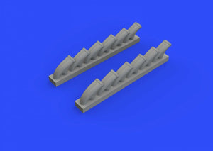 Eduard 648414 Typhoon Mk. Ib exhaust stacks EDUARD, HASEGAWA 1/48 – imagen 2