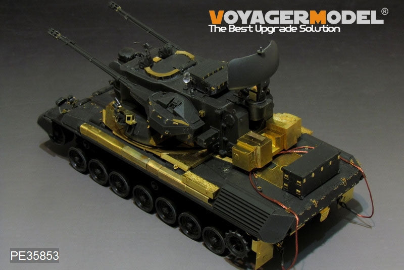 Voyager Model PE35853 Modern German Cheetah A2 SPAAG Basic For MENG TS-030 1/35 – obrázek 3