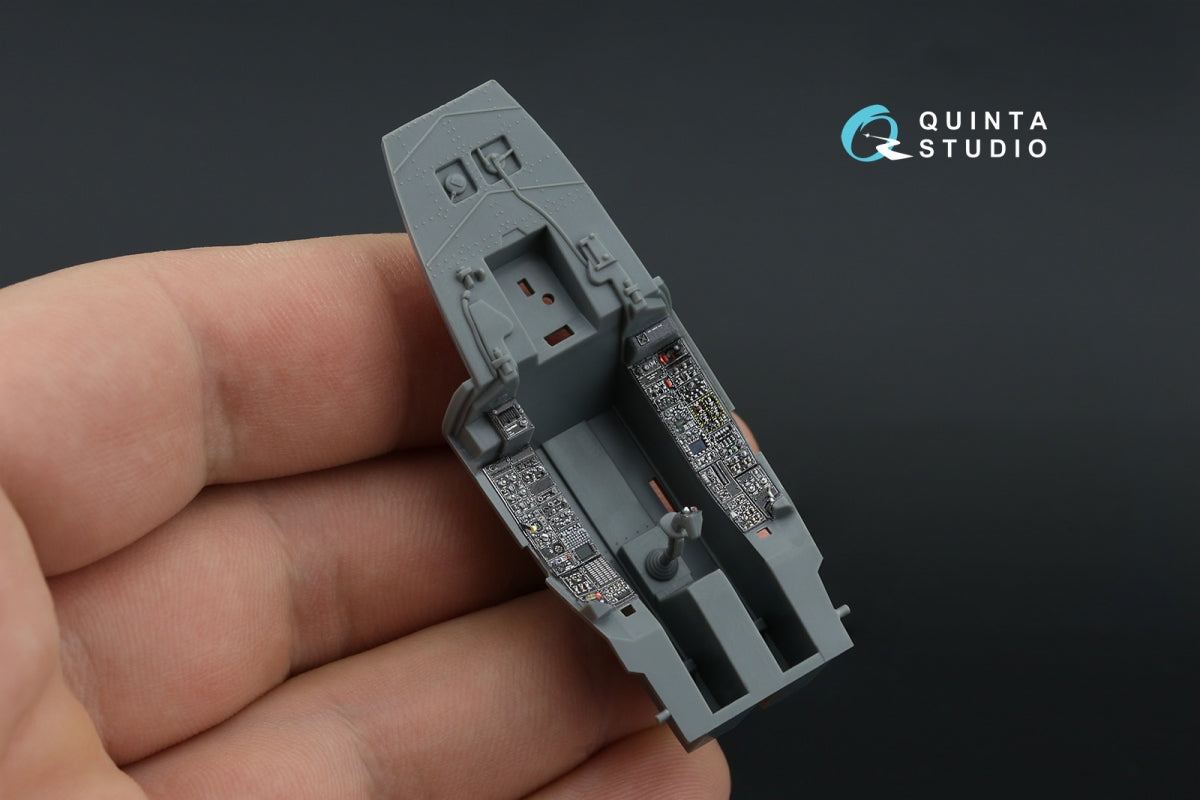 Quinta Studio QDS-48474 A-10C 3D-Printed colored Interior on decal paper (GWH) (Small version) 1/48 – obrázek 8