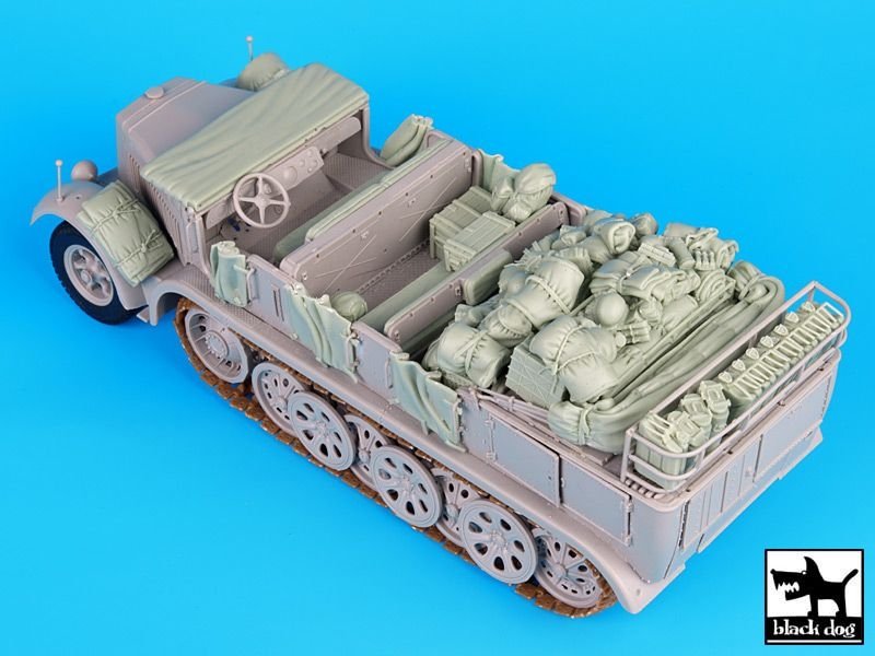 Black Dog T35072 Sd.Kfz 8 big accessories set 1/35 – image 2